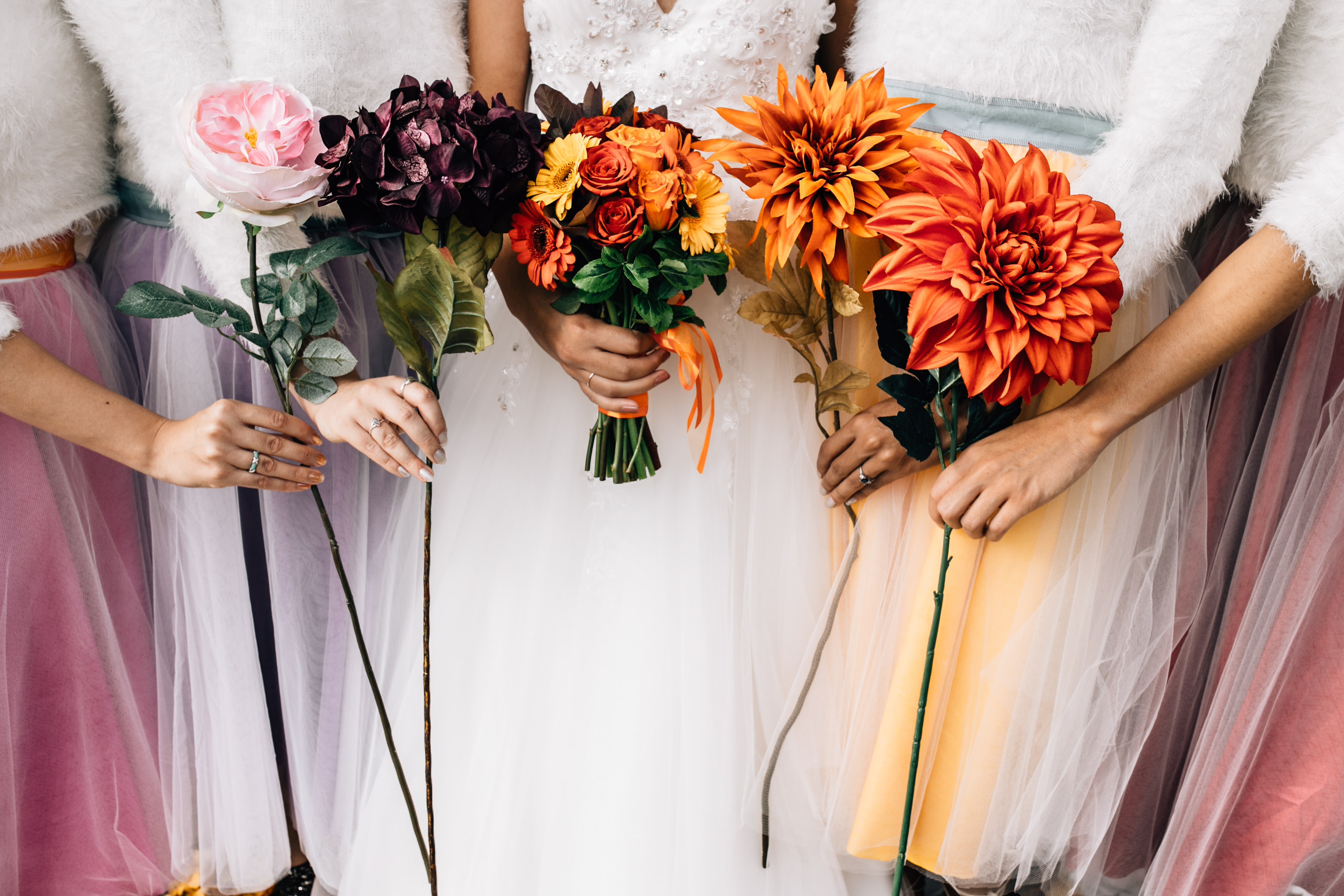 fun quirky london wedding photographer autumun bridesmaids