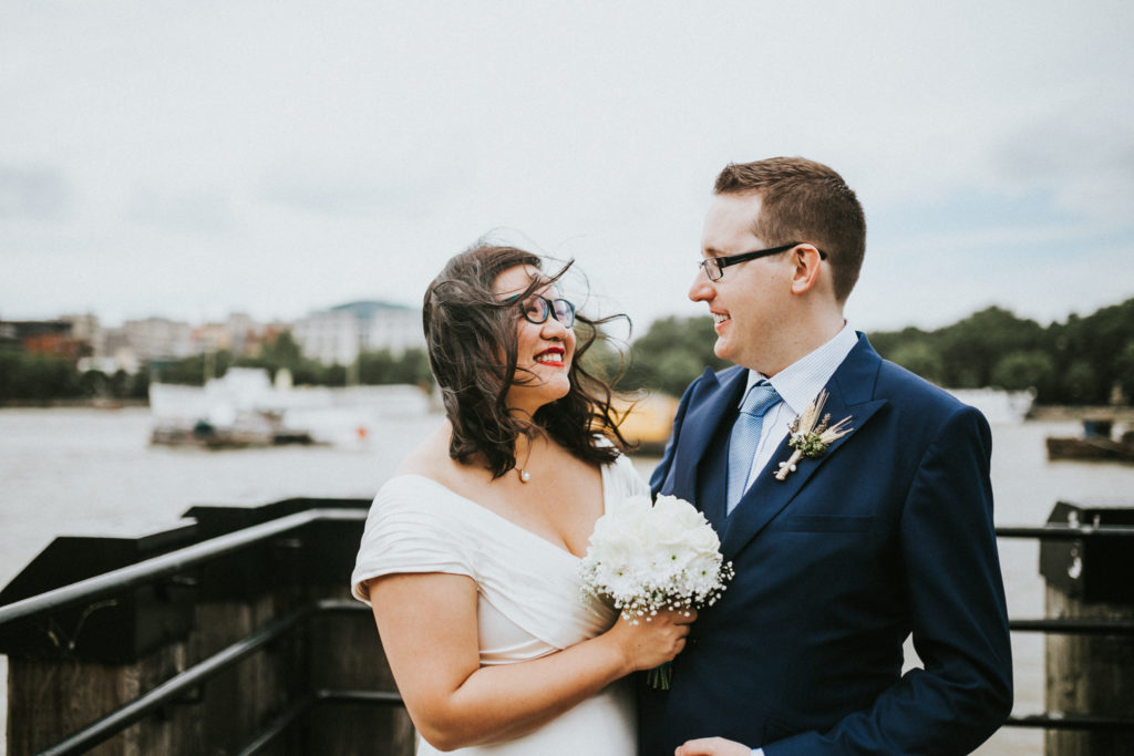 bride and groom couples potraits fun wedding photos in south bank london wedding photographer by destination london wedding photographer