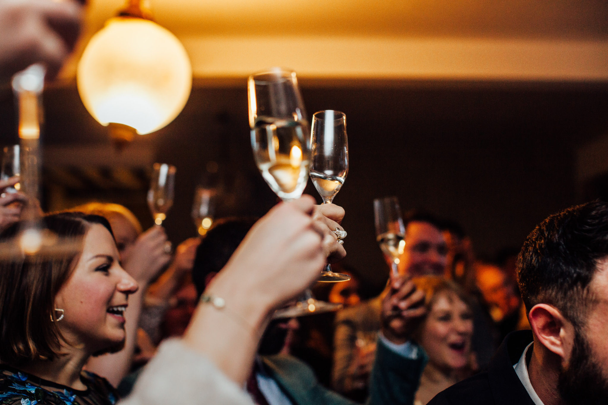 CANDIDS AT WAREHOUSE WEDDING AT ONE FRIENDLY PLACE LONDON DOCUMENTARY FUN WEDDING PHOTOGRAPHY