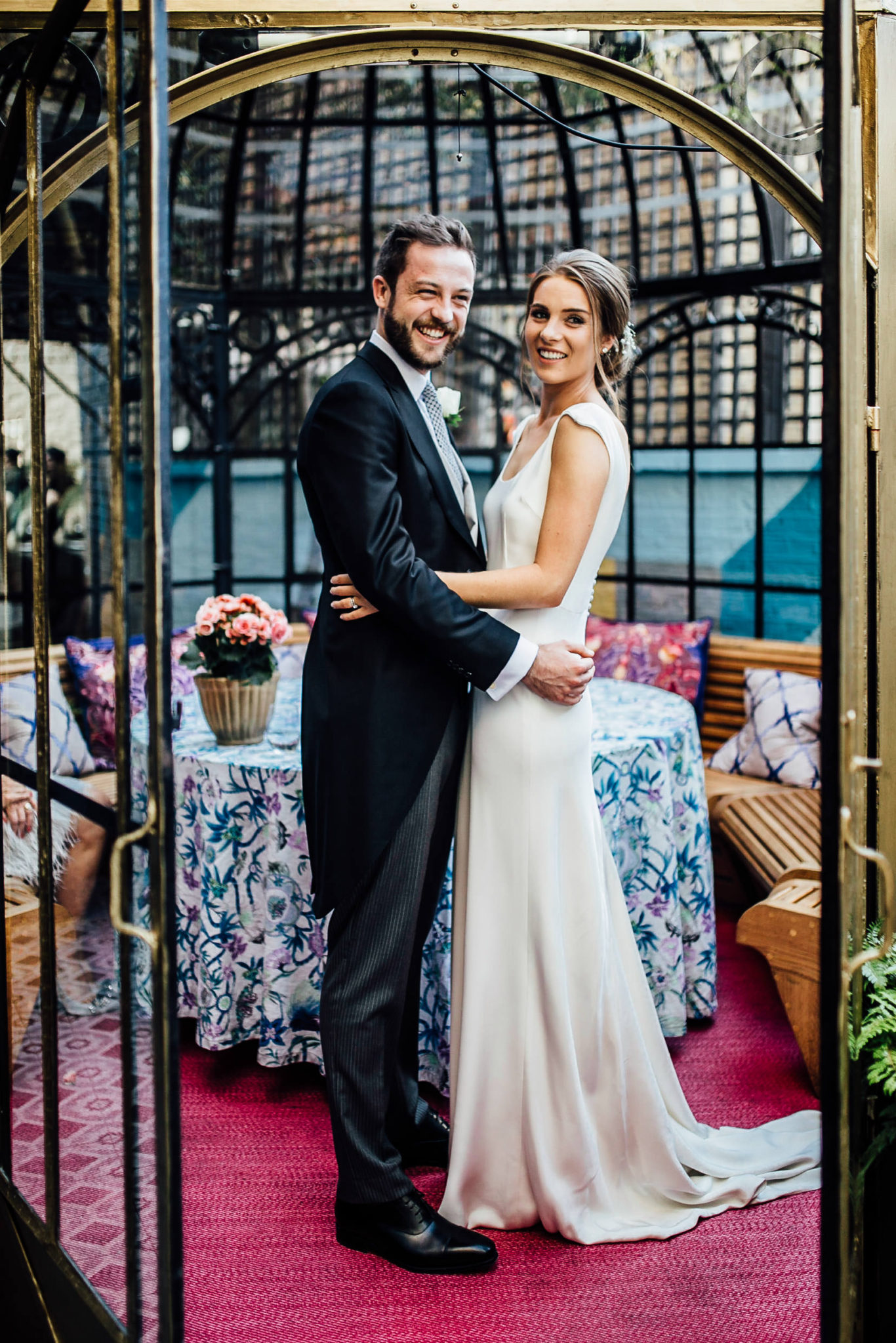 wedding photos around chelsea and kensington blakes hotel