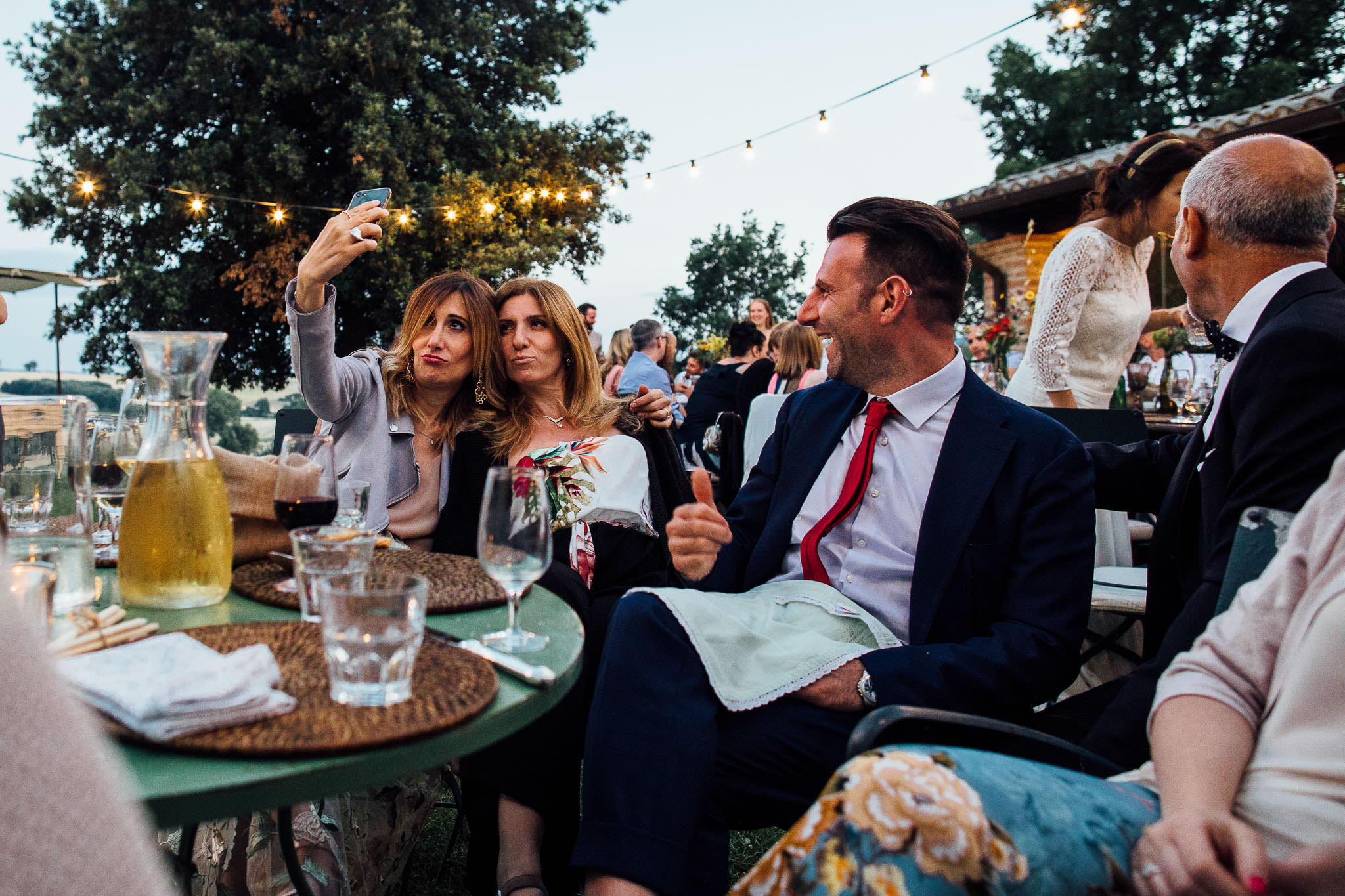 destination outdoor wedding in tuscany italy