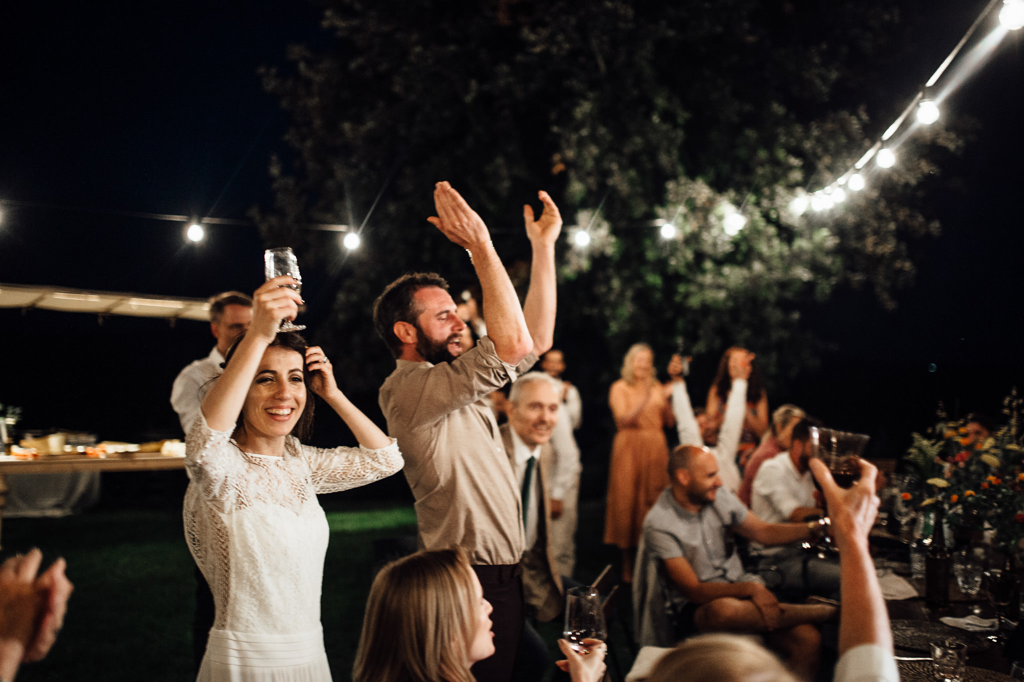 destination outdoor wedding in tuscany italy