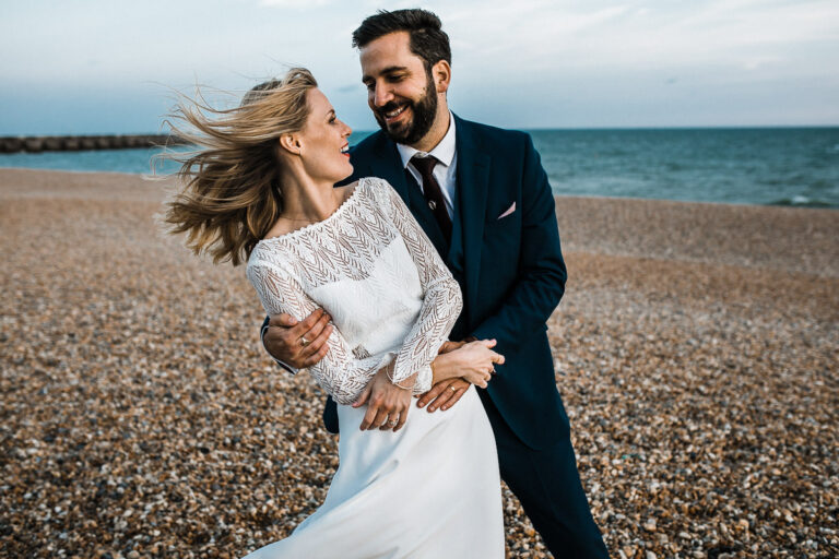fun cadid documentary wedding photographer in brighton