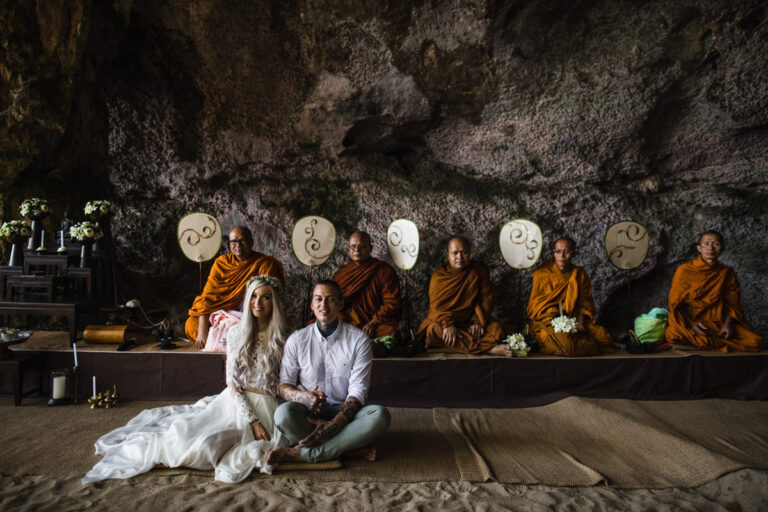 Destination Wedding at Railay Beach, Thailand at the Rayavadee Resort