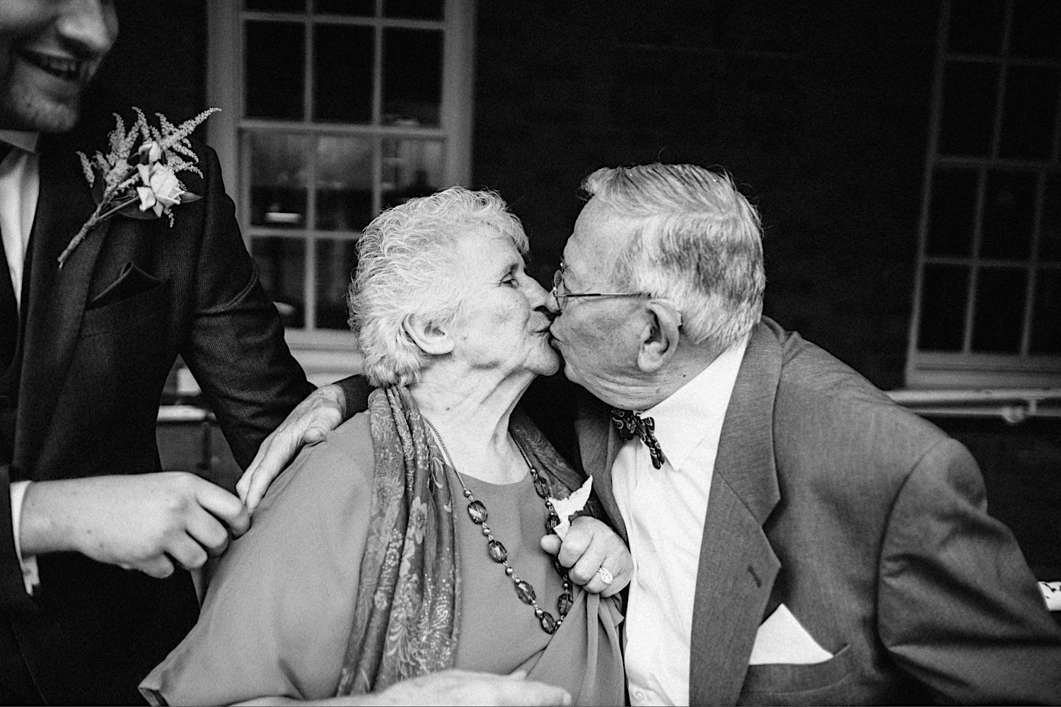 grandparents at wedding