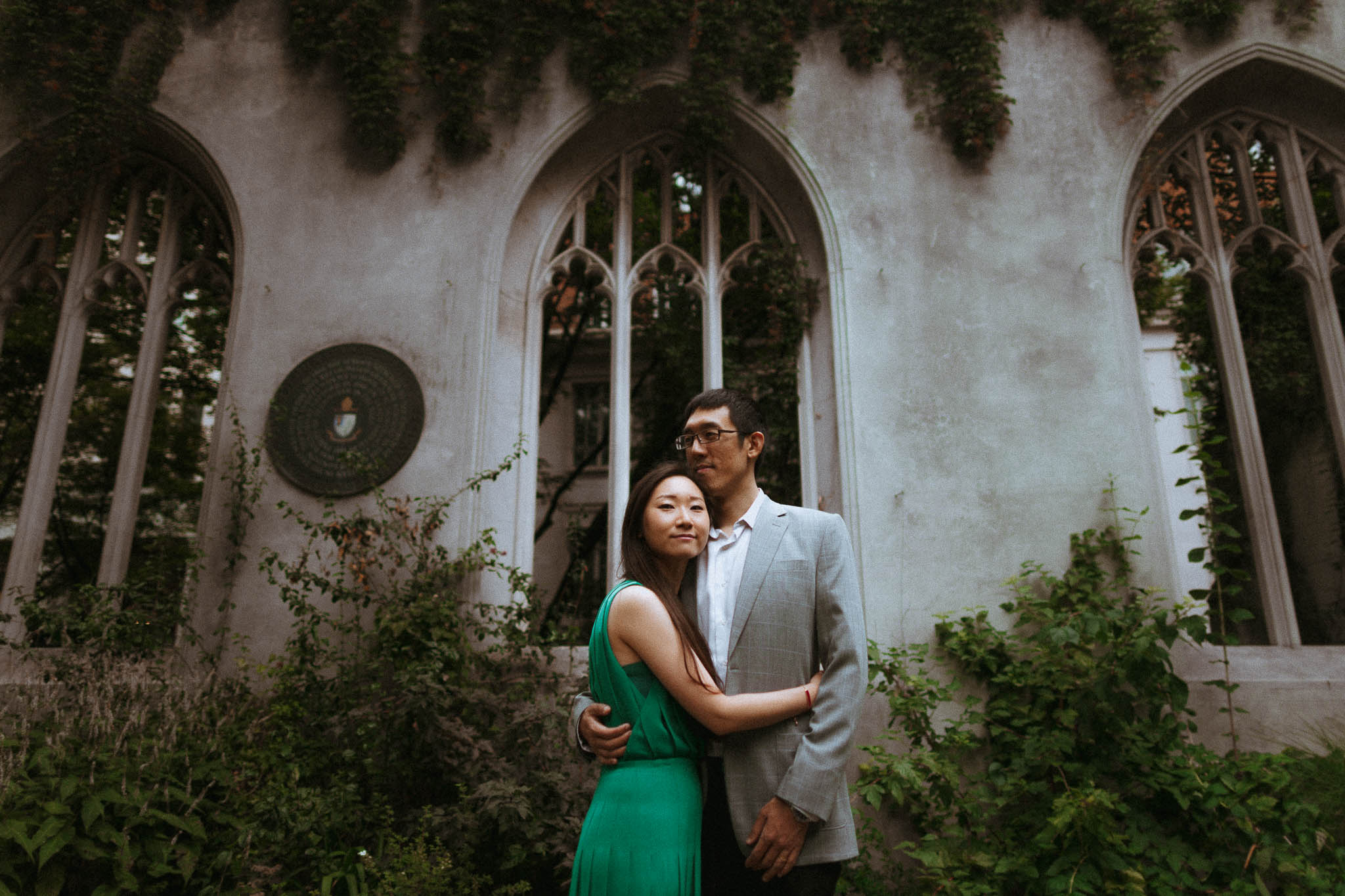 st dunstan in the east engagement shoot